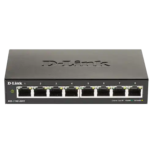 D-Link switch web upravljivi, DGS-1100-08V2E