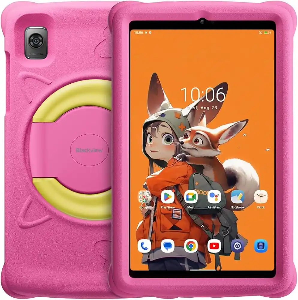 Blackview Tablet 10.1  Tab 60 Pro Kids LTE HD+ IPS 800x1280/4GB/128GB/5MP-8MP/Pink