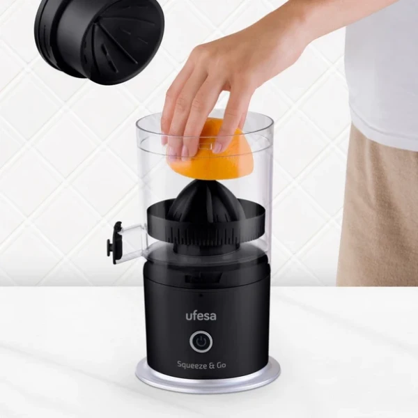 Ufesa Cediljka za citruse  Squeeze&Go/punjivi/snaga 45W/crni