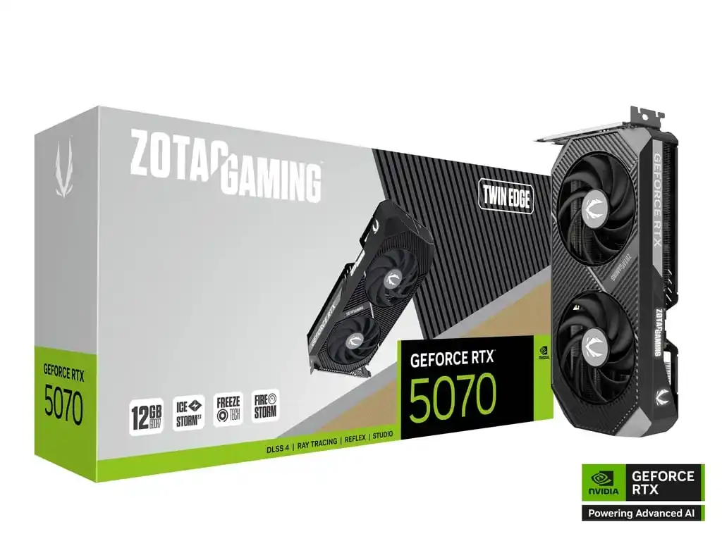 Grafička karta Zotac Gaming Geforce RTX 5070 Twin Edge 12GB DDR7 192 bit 3xDP/HDMI