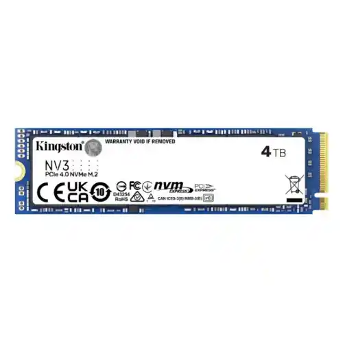SSD M.2 NVME 4TB Kingston SNV3S/4000G 6000MBs/5000MBs