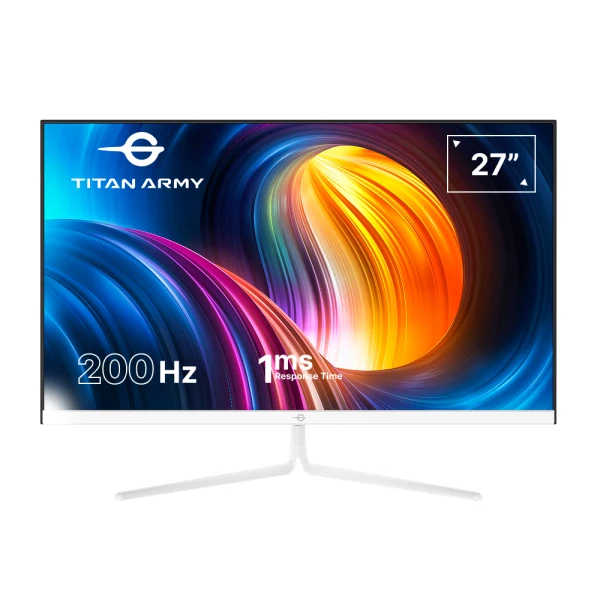 Monitor 27 Titan Army 27G2R2-W 2560x1440/QHD IPS/1ms/200Hz/HDMI/DP/HDR400/AMD FreeSync G-Sync/Beli