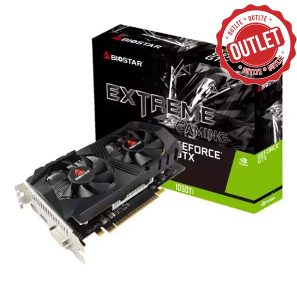 Graficka karta Biostar GT1050Ti 4GB GDDR5 128 bit DVI/DP/HDMI- Outlet