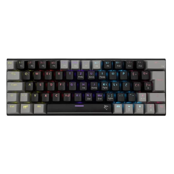 Tastatura White Shark WAKIZASHI 2 60/Mehanička/Plavi svičevi/RGB/Crno svia/US