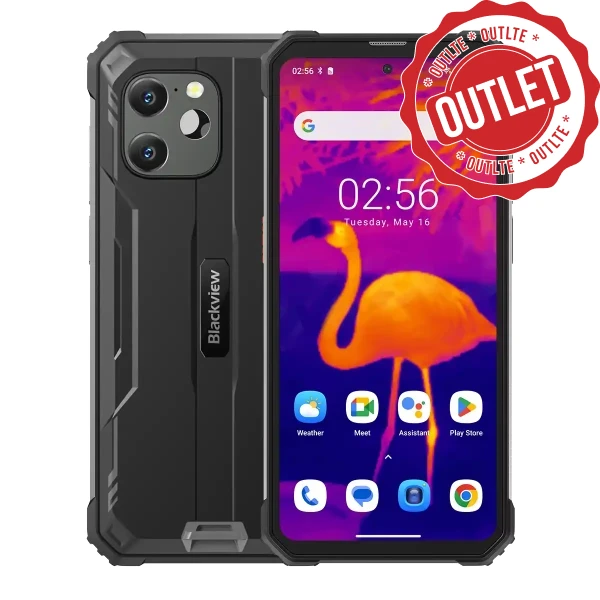 Mobilni telefon Blackview BV8900 8/256 Crni/Termalna kamera/ IP68 & IP69K Outlet