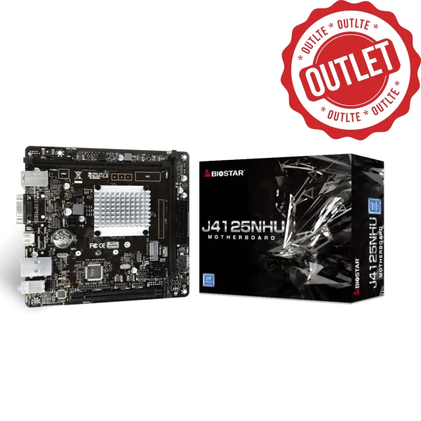 Matična ploča Biostar J4125NHU HDMI/VGA/M.2 Mini ITX Outlet