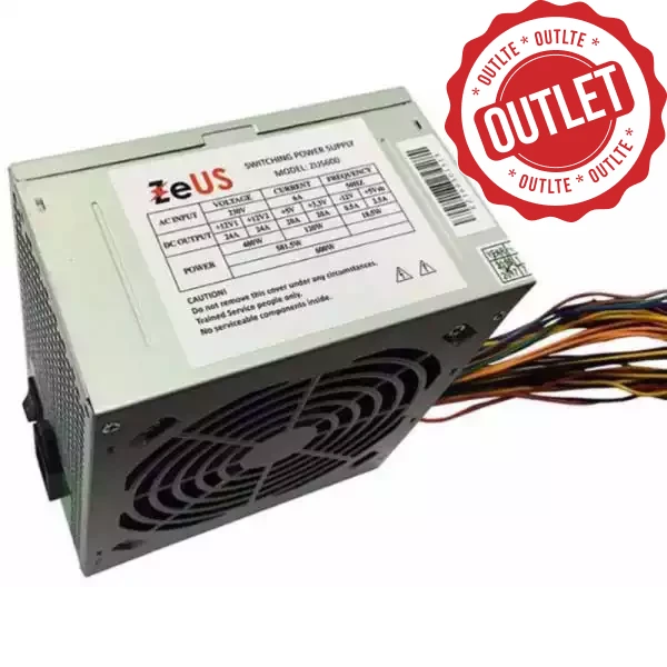 Napajanje 600W ZEUS ZUS-600 12cm bulk  OUTLET