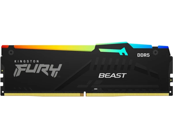 Memorija DDR5 16GB (2x8) 6000MHz Kingston Fury Beast RGB KF560C30BBEAK2-16