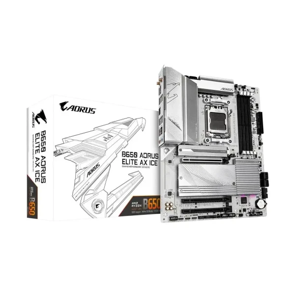 Matična ploča AM5 Gigabyte B650 AORUS ELITE AX ICE