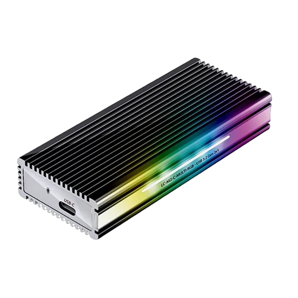 Externo kućište za Nvme LC Power LC-M2-C-MULTI-RGB NVME/M.2