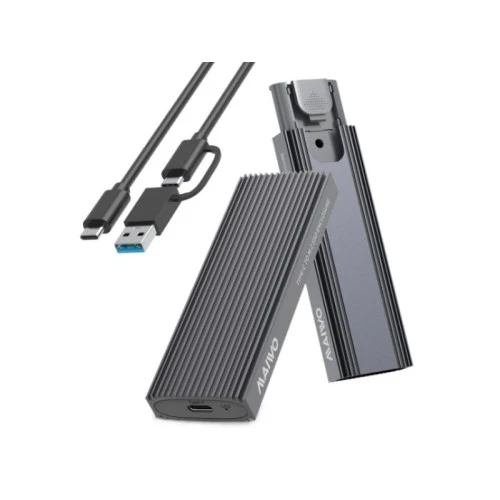 Externo kućište za M.2 NVME/SATA 3.2 Tip C/USB A Maiwo K1691P