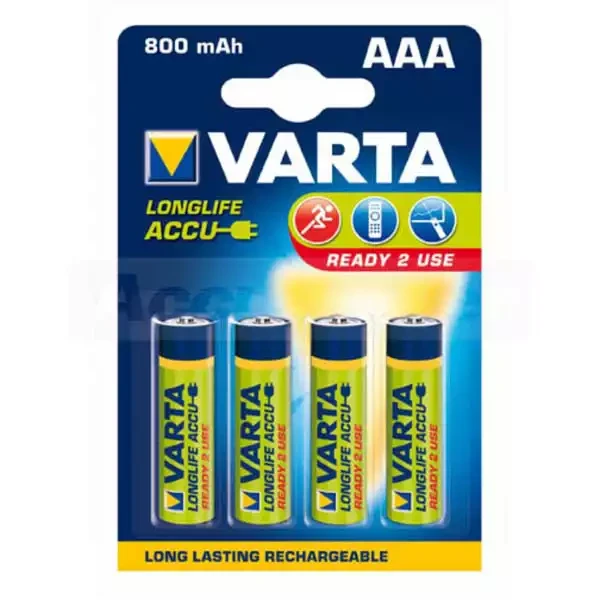 Baterija Varta, ready to use HR3 800mAh AAA 4/1 punjiva