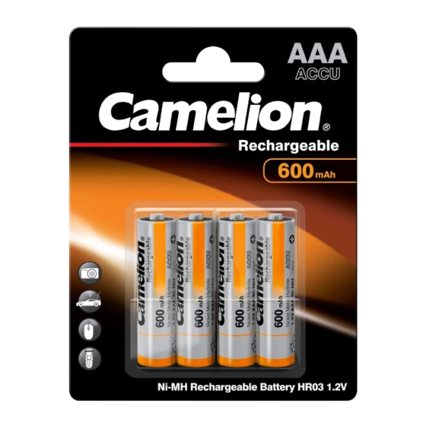 Baterija  Camelion 600 mAh NiMh 4/1 punjiva