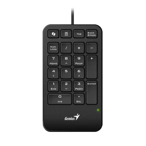 Numerička tastatura Genius Numpad 125 USB-A Crna