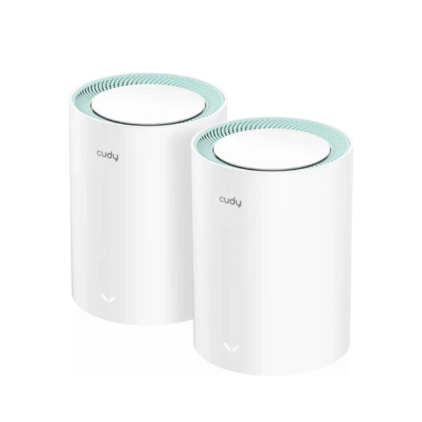 Whole Home Wi-Fi 6 Gigabit  Mesh System Cudy M1500 AX1500 Dual Band(2-Pack)