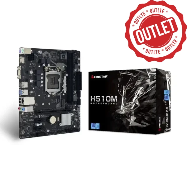 Matična ploča 1200 Biostar H510MHP 2.0 VGA/HDMI/M.2 - Outlet
