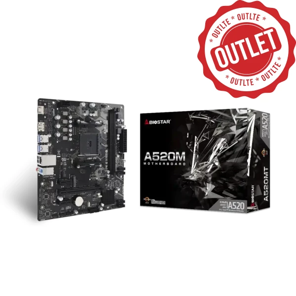 Matična ploča AM4 Biostar A520MT DP/HDMI/M.2 - Outlet
