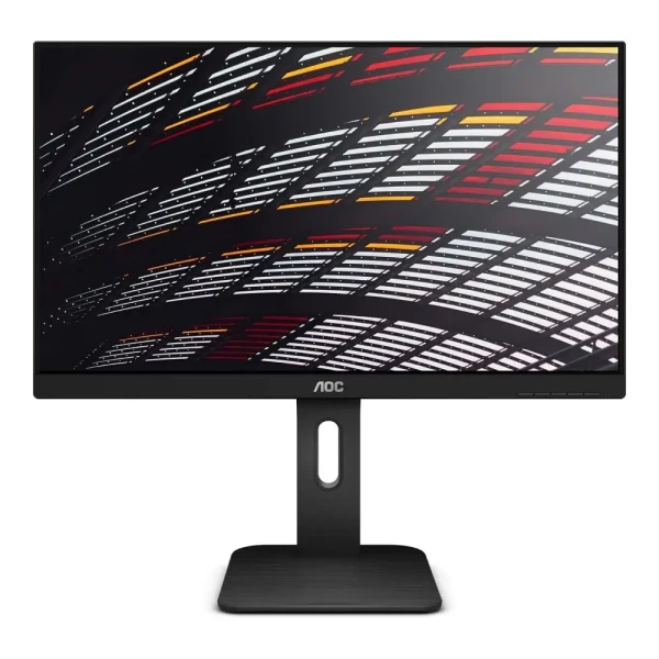 Monitor 23.8 AOC 24P1 1920x1080/Full HD/ IPS/60Hz/5ms/VGA/DP/HDMI/DVI/4x USB/Pivot