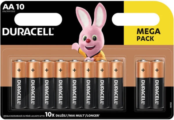 Baterija Duracell Basic AA 10/1