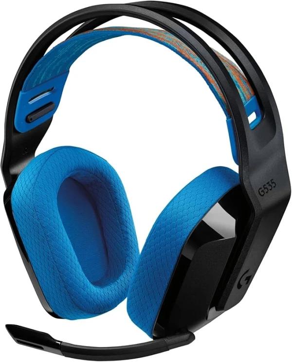 Bežične slušalice sa mikrofonom Logitech G535 Lightspeed Black-Blue 939-002219