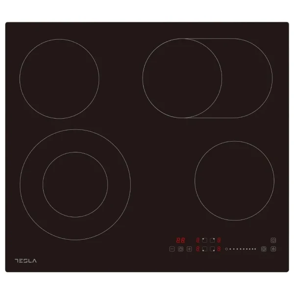 Ugradna ploča TESLA HV6411MX/staklokeramička/4 zone/51,9cm