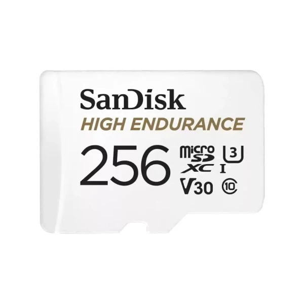 Micro SD Card 256GB SanDisk High Endurance 100MB/s