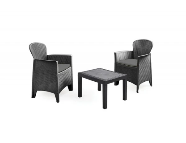 Baštenski set Akita antracit