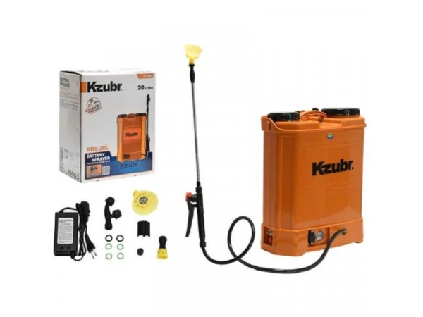 Prskalica Kzubr KBS-20L/baterija 12V/8Ah/1.2-2.2 litra po minutu/0.4Mpa/3 promenljive mlaznice