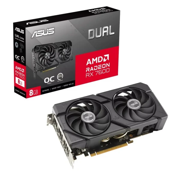 Grafička karta Asus AMD Radeon RX7600-O8G-EVO 8GB DDR6 128bit 3XDP/HDMI
