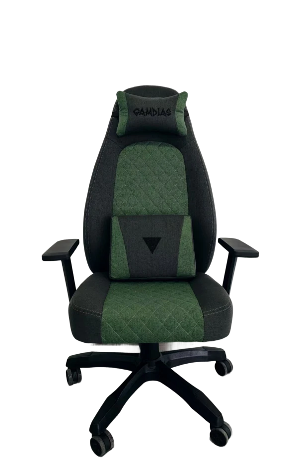 Gaming stolica Gamdias Zelus E4 Weave sivo/zelena