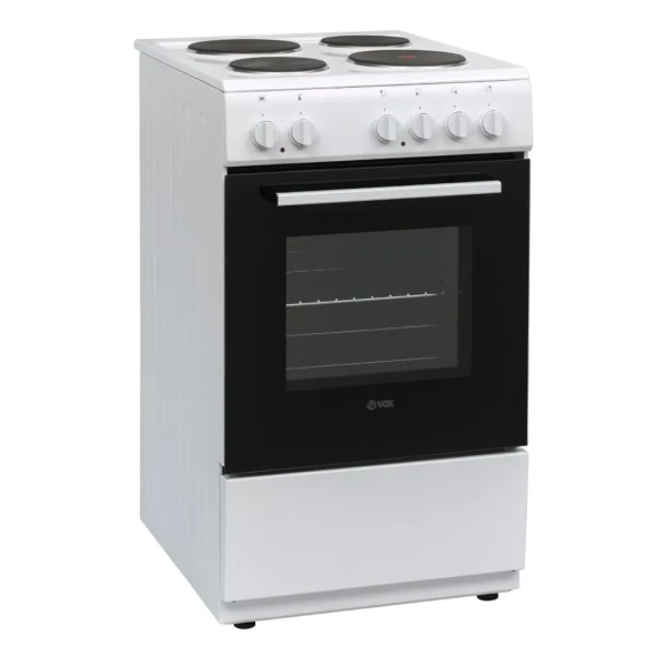 Električni šporet Vox EHB5010WG  širina 50cm/4x strujna ringla