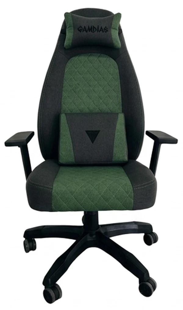 Gaming stolica Gamdias Zelus E4 Weave sivo/zelena
