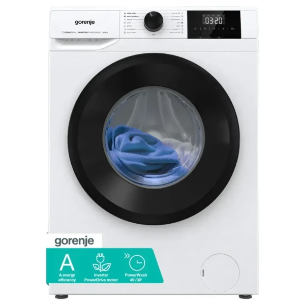 Mašina za pranje veša GORENJE W3NGPI 61 SAS/A/6 kg/Inverter PowerDrive/1000 rpm/12 programa/bela