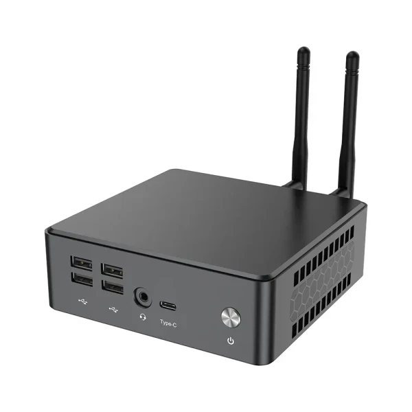 Mini PC Zeus MPI12 Intel i5-1235U 10C 4.4 GHz/DDR4 8GB/m.2 256GB/LAN/Dual WiFi/BT/HDMI/DP/USB C
