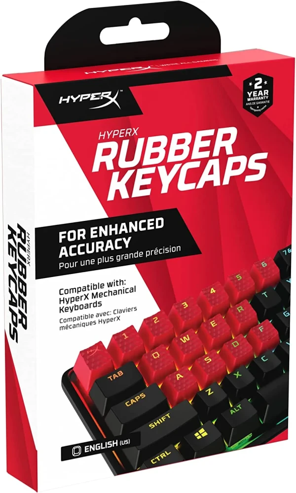 Keycaps HyperX gumeni crveni