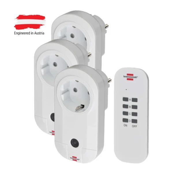 Strujne utičnice sa daljinskim upravljačem 1+3/RC-CE1-3001DE3726