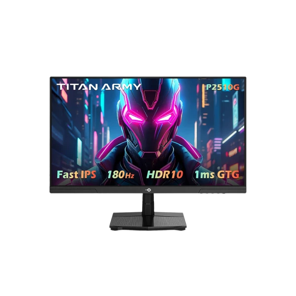 Monitor 24.5 Titan Army P2510G 1920x1080/FHD IPS/1ms/180Hz/HDMi/DP/HDR10/Tilt