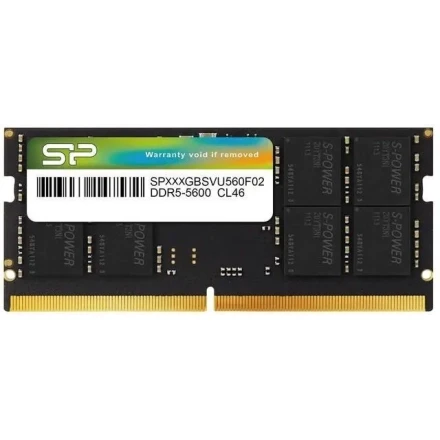 SODIMM memorija DDR5 Silicon Power 16GB 5600MhZ SP016GBSVU560F02