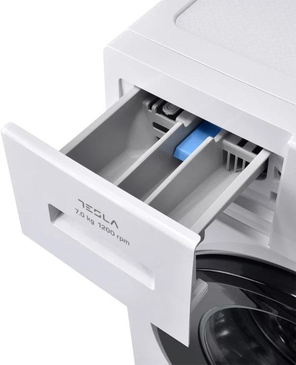 Mašina za pranje veša Tesla WF71231T/inverter/7kg/1200 obrtaja/C/85x59,5x47cm/bela - fotografija 4