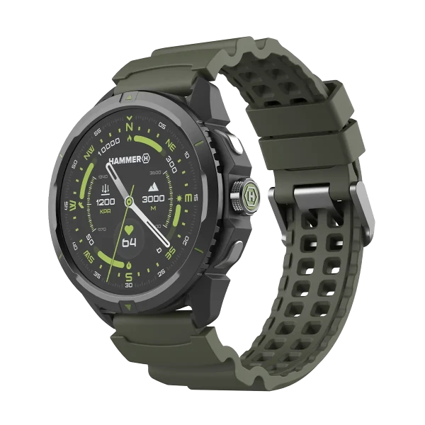 Smart Watch Hammer Watch 2 Military Edition - fotografija 4