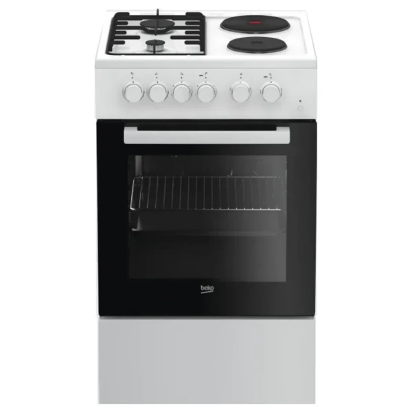 Kombinovani šporet BEKO FSS54010DW - fotografija 1