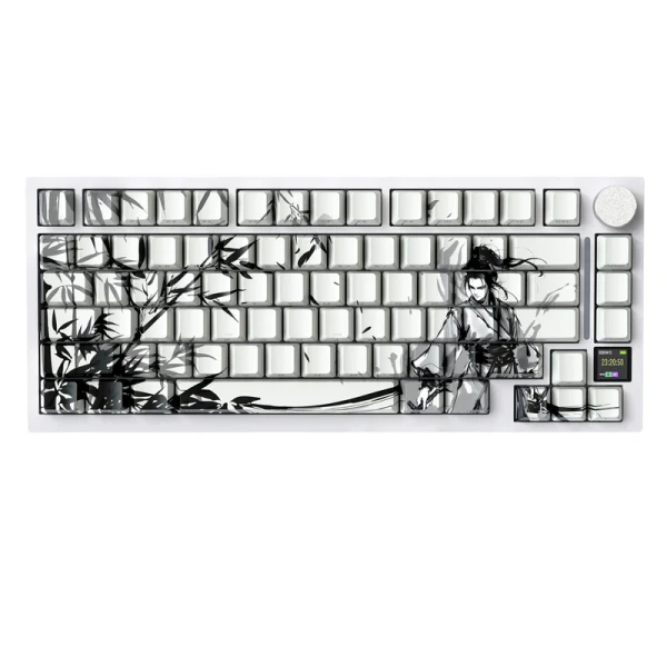 Bežična gaming tastatur Attack Shark X820Ultra Mehanička/TriMode/TFT Screen/Gaskett/Dark Warrior