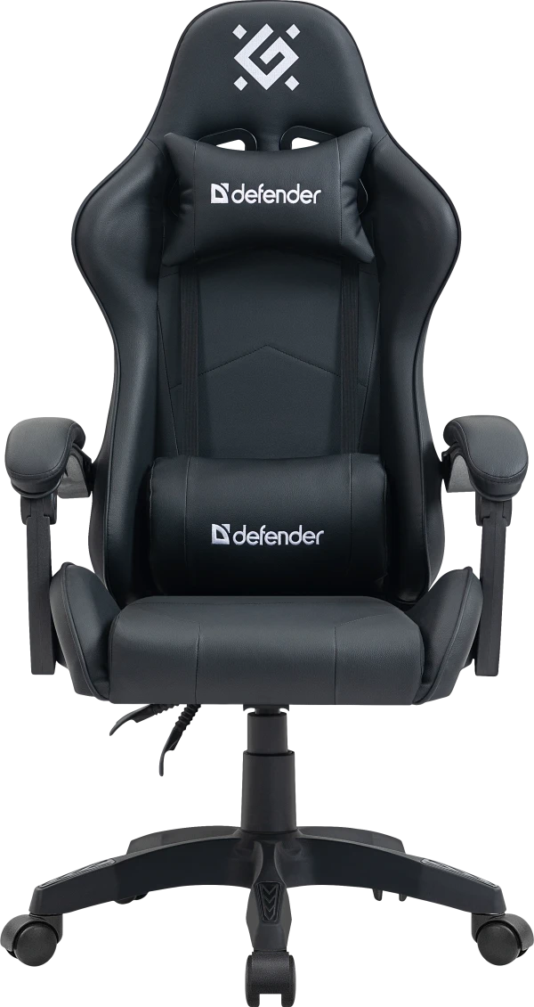 Gaming stolica Defender Dayto crna - fotografija 1