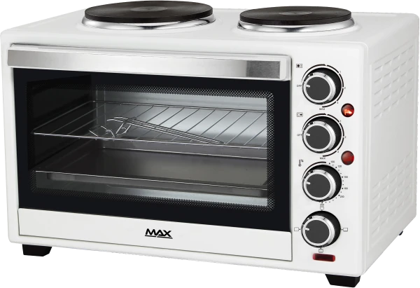 Električni šporet stoni mini MAX  MMO-38L-H301W  širina 53cm/2x strujna ringla