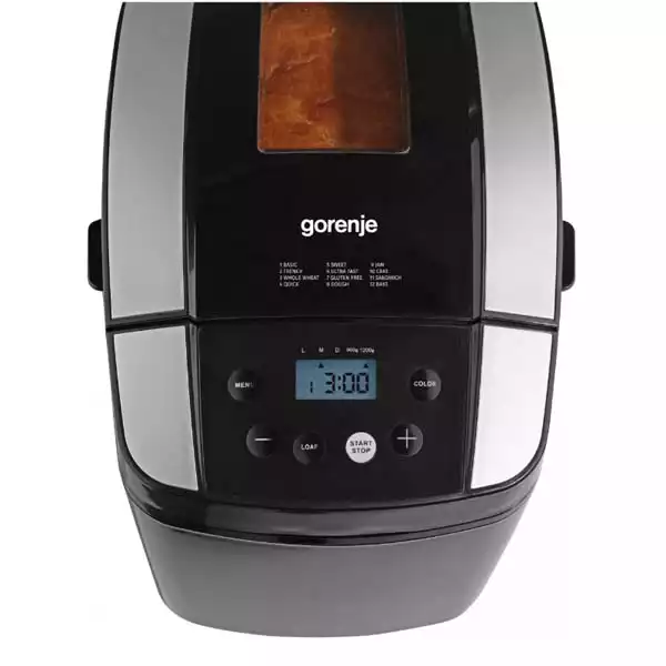 Mini pekara Gorenje BM1210BK/ 900-1200g/800W/12 programa - fotografija 3