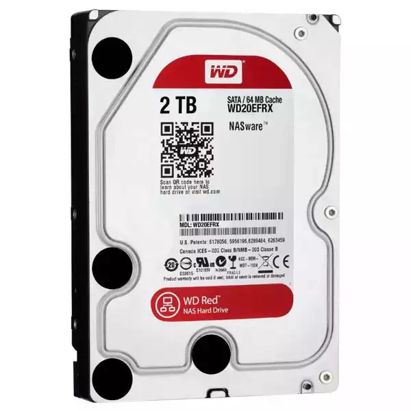 Hard disk 2TB SATA3 Western Digital  256MB WD20EFAX Red