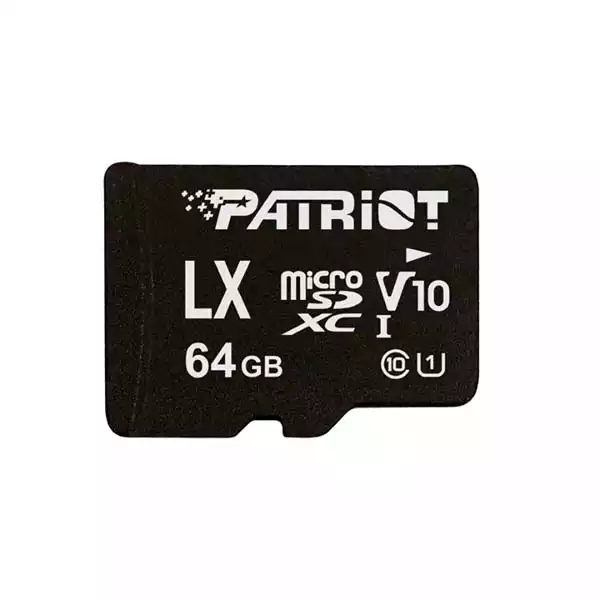 Micro SDXC 64GB Patriot LX Series V10 PSF64GLX1MCX 90MB/s