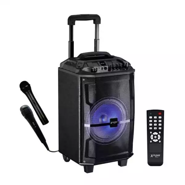 Karaoke sistem Xplore XP8802 CABANA FM/microSD/mp3/wma/USB/BT/AUX/2xMIC/300W