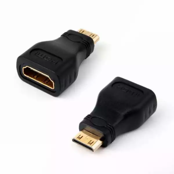 Adapter HDMI F - Mini HDMI M Linkom