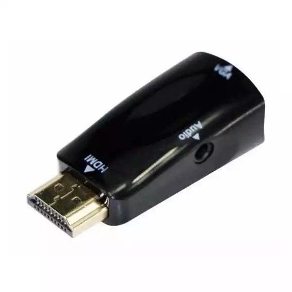 Adapter HDMI/M - VGA/F + Audio Gembird HDMI-VGA-02
